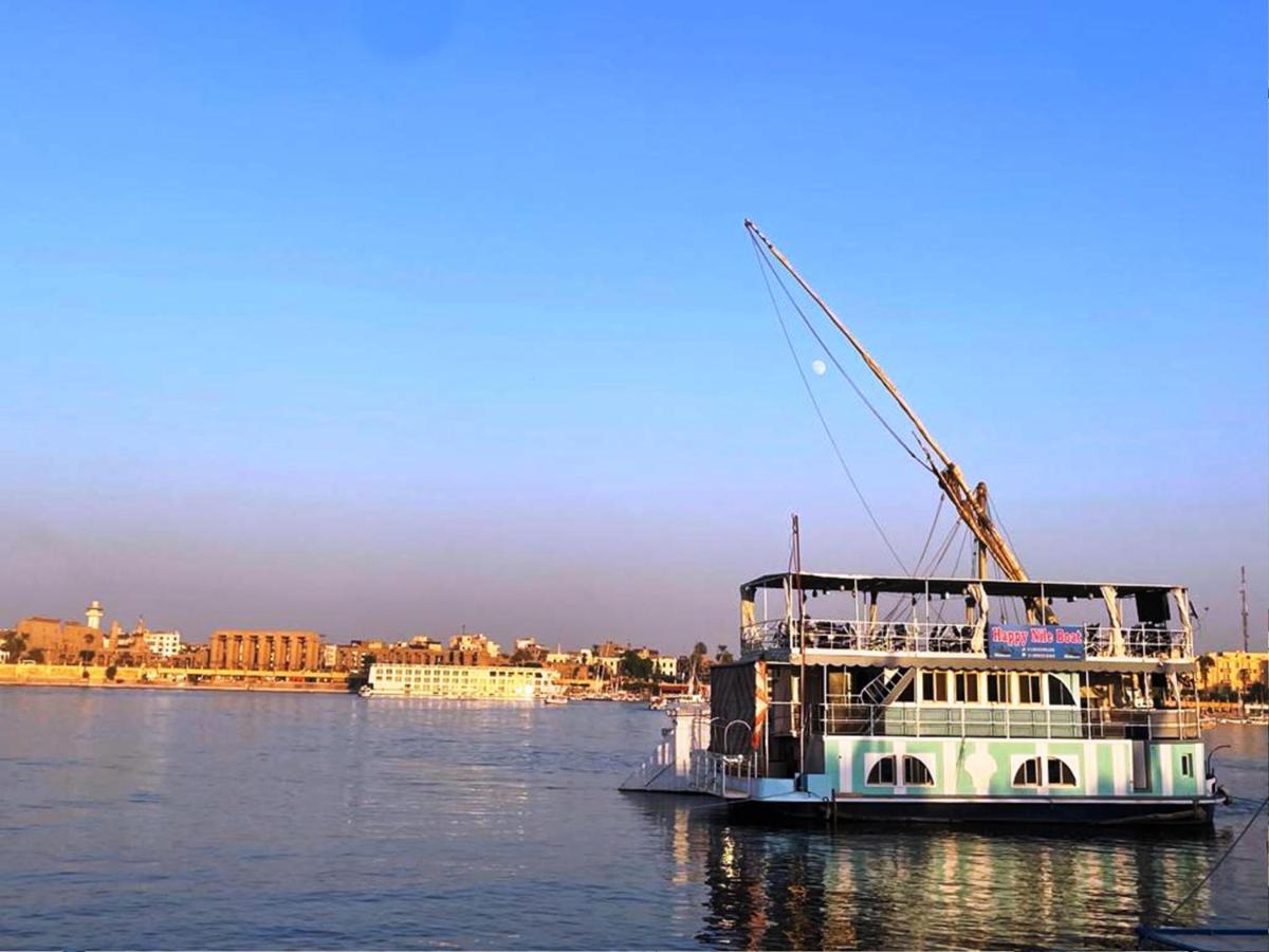 Floating Hotel- Happy Nile Boat Luxor Ngoại thất bức ảnh