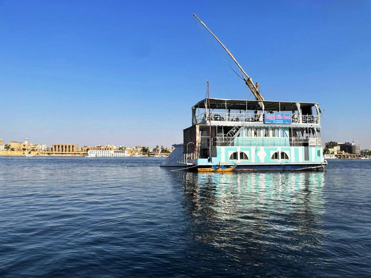 Floating Hotel- Happy Nile Boat Luxor Ngoại thất bức ảnh
