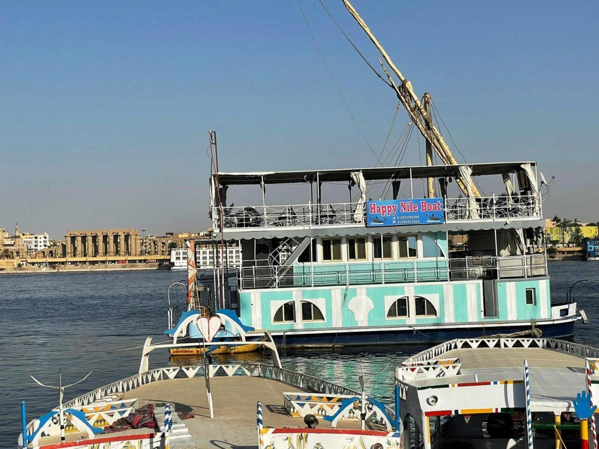 Floating Hotel- Happy Nile Boat Luxor Ngoại thất bức ảnh