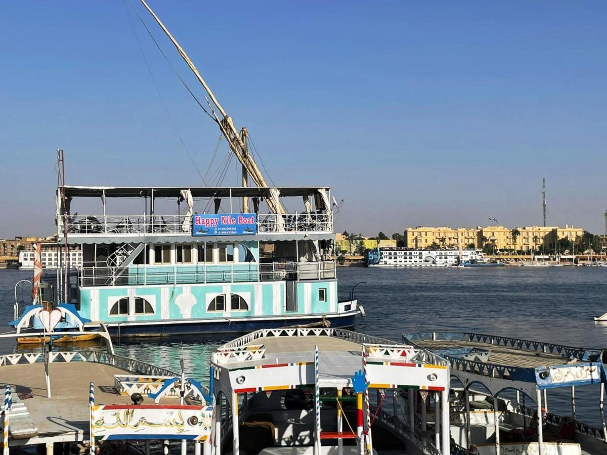 Floating Hotel- Happy Nile Boat Luxor Ngoại thất bức ảnh